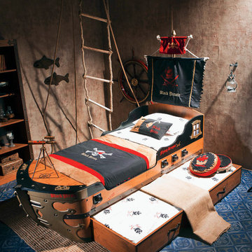 Pirate ship bedroom