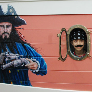 Pirate Ship Playhouse