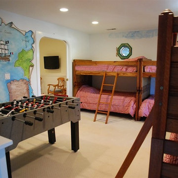 Pirate Themed Bunk Room