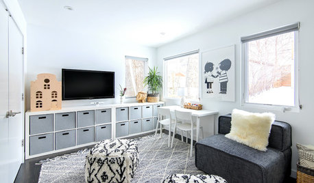 Storage, Style and Softness Make for a Happy Playroom
