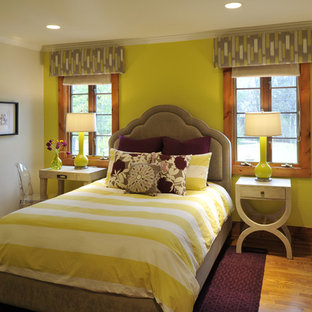 Yellow And Purple Bedroom Houzz