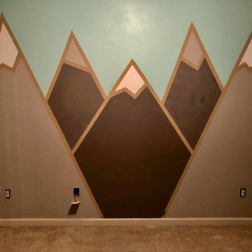Playroom Design & Decorative Wall Paint