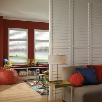 Playroom with Sliding Room-Divider
