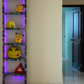 PLH-Mr. Swagat Mishra 3BHK apartment interiors