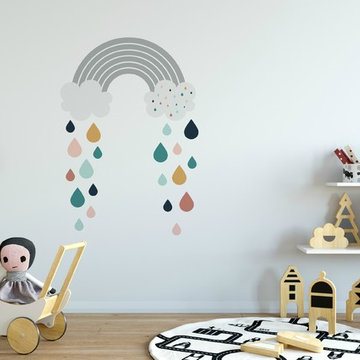 Poster decals/fabric wall decal/ wall stickers