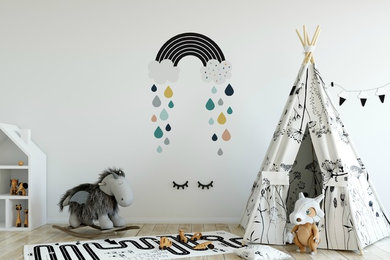 Poster decals/fabric wall decals/ Wall stickers