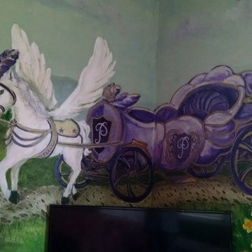 Princess mural