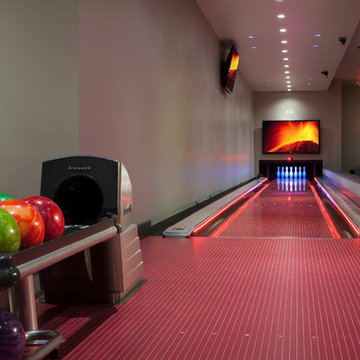 Private Bowling Alley for Hip Hop Music Mogul