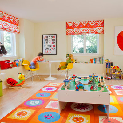 Playroom - contemporary playroom idea in Miami