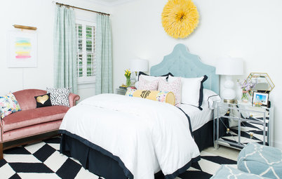 Room of the Day: Vibrant Style in a Teen Artist’s Bedroom