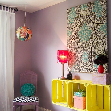 Purple Girl's Bedroom