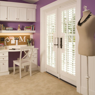 Purple Teen Girl's Bedroom