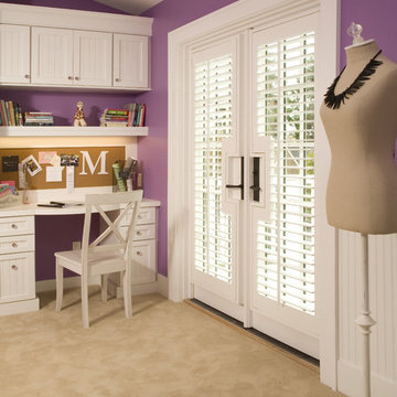 Purple Teen Girl's Bedroom