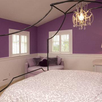 Purple Teen Girl's Bedroom