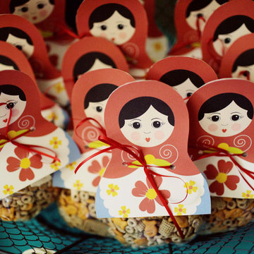Russian Doll Themed Birthday Party