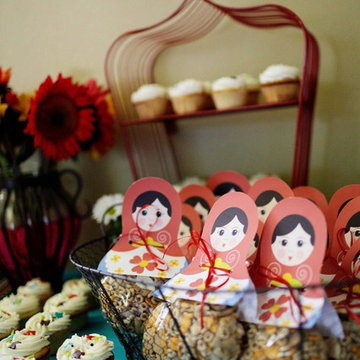 Russian Doll Themed Birthday Party
