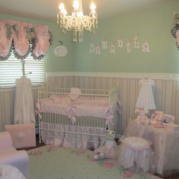 Samantha's Pink and Green Nursery