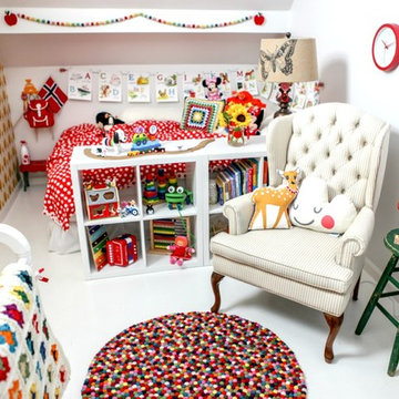 Scandinavian Retro Nursery & Playroom