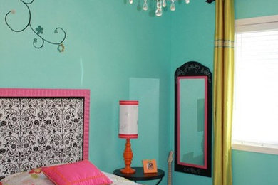 エドモントンにあるコンテンポラリースタイルのおしゃれな子供部屋の写真