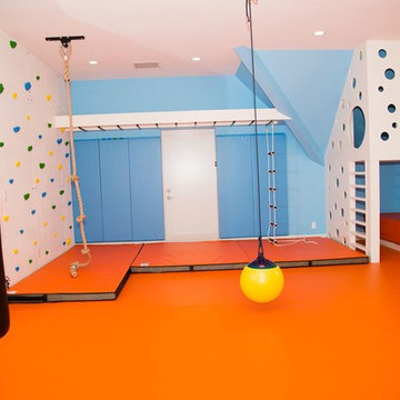 Smart Playroom in Westport, CT.