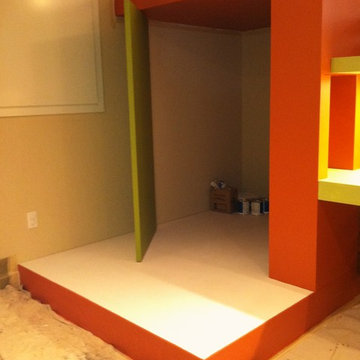 Stage area - Playroom structure