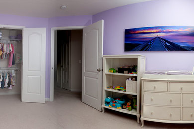ワシントンD.C.にあるコンテンポラリースタイルのおしゃれな子供部屋の写真