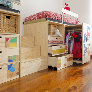 Stanza dei Bimbi in legno (Kid's Bedroom in wood)