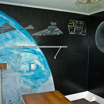Star Wars Game Room Mural