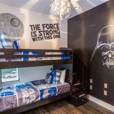 Inspiration for a modern kids' bedroom remodel in Orlando