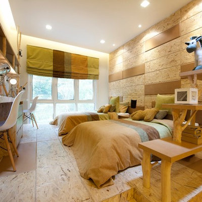 Kids' bedroom - contemporary kids' bedroom idea in Other