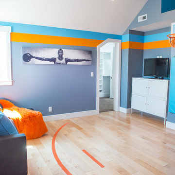 Teen Basketball Lounge/Bedroom