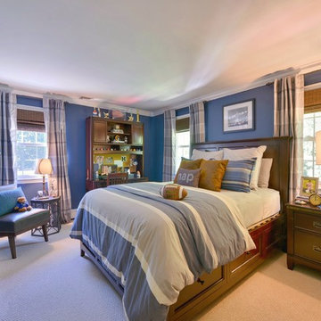 Teen Boy's Sports Themed Bedroom