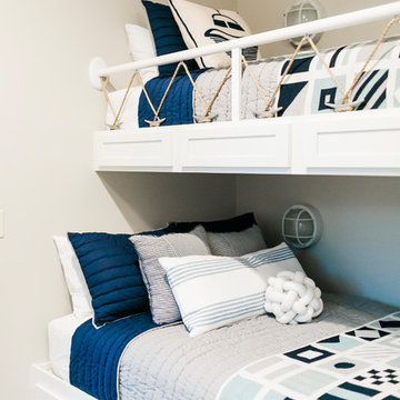 Tellico - lake house basement + bunkroom