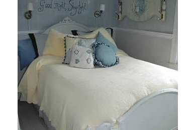 Toddler room that doubles as a guest room.