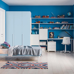 Immagine di una cameretta per bambini minimalista