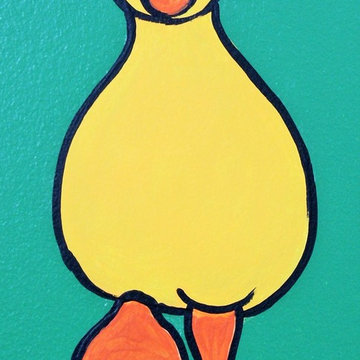 Tractor Mural - Duck