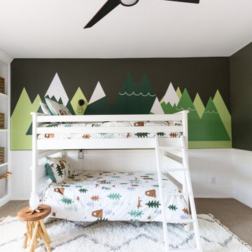 Transitional Office + Kids Camping Room