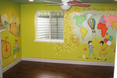 Minimalist kids' room photo in St Louis