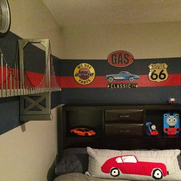 Travel Themed Kids Bedroom