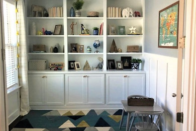 Inspiration for an eclectic kids' room remodel in Raleigh