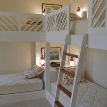 a built in bunk beds