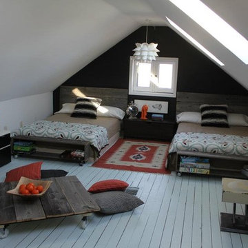 Tween Boys attic room