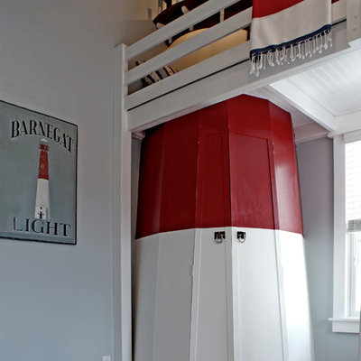 Kids' bedroom - coastal kids' bedroom idea in DC Metro