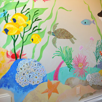 Under the Sea Childrens Nook Mural