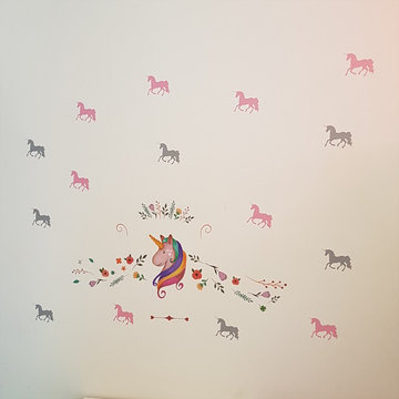 Unicorn room on a budget