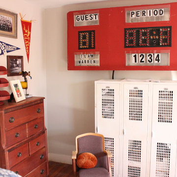Vintage Sports Bedroom (Kids)