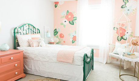 Room of the Day: Girl’s Bedroom Blooms With Creativity