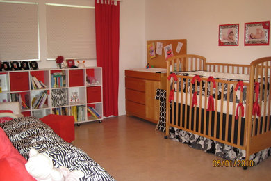 Minimalist kids' room photo in Other