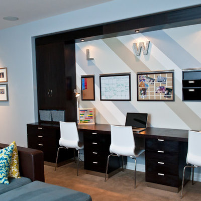 Example of a trendy playroom design in Phoenix