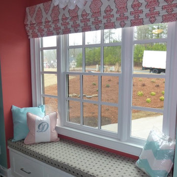 Window Seat Area, Girl's Bedroom, Lake Haven, Milton GA